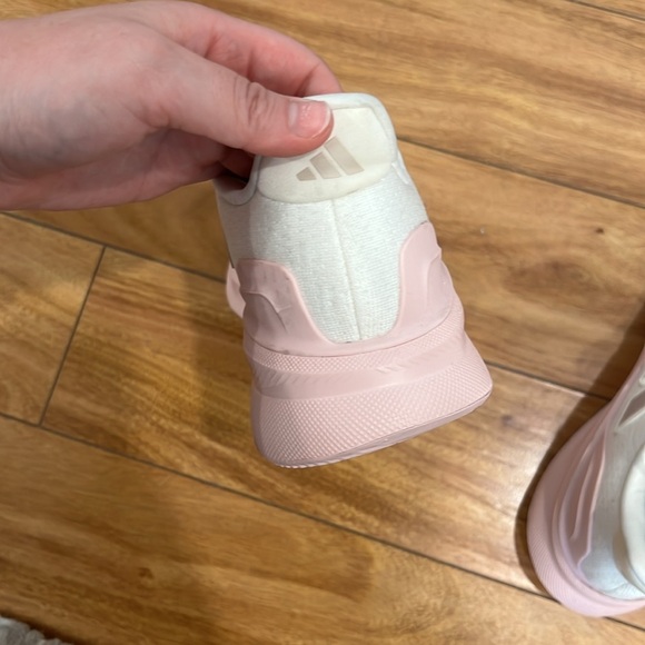 Adidas Ultarun 5 Women’s Running Shoes Pink/White - Picture 10 of 14